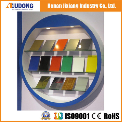 Kính kết thúc tấm nhôm Polyethylene lõi 3-6mm ISO chứng nhận