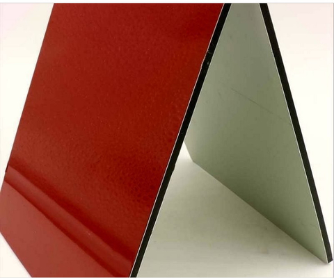 Trang trí ngoại thất Tấm composite PVDF ACP Chống tĩnh điện AA3003 cho tường 1220 * 2440mm