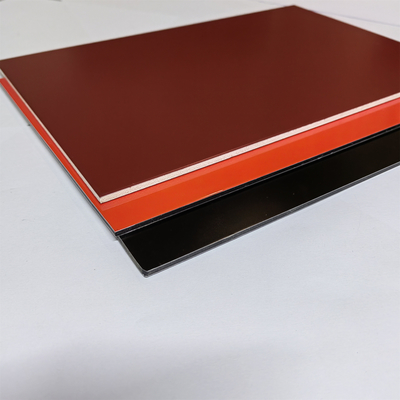 Tấm ốp nhôm tổng hợp chống cháy B1 Tấm ốp Acm / ACP cho vật liệu xây dựng