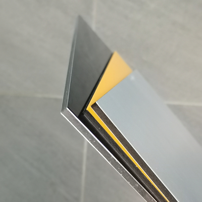 Vật liệu xây dựng hiện đại PE Aluminium Composite Panel Độ cứng cao Đẹp