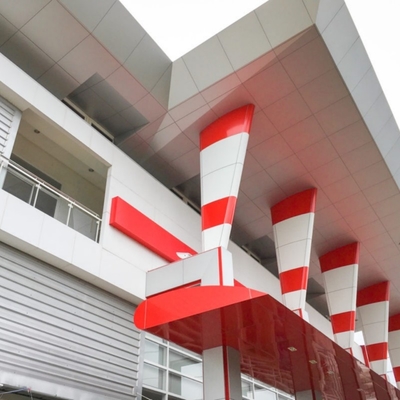 4 * 0.20mm Aluminium Composite Panel ACP cho tấm tường và vật liệu xây dựng