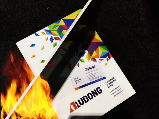 FR B1 lớp chống cháy ACP ACM ALUCOBOND cho tòa nhà, tường bên ngoài và bên trong