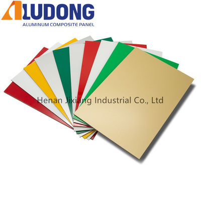 ISO 9001 Nhà máy 4mm ACP Bảng PVDF phủ kinh tế & bền cho tòa nhà mặt tiền vận chuyển nhanh