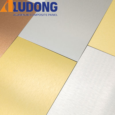 Sẵn sàng để vận chuyển 5mm bàn phím nhôm tổng hợp Anodized kết thúc, chống tia UV cho tường sân bay