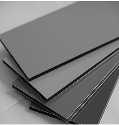 Tấm tổng hợp nhôm PE 4mm nhẹ nhàng Tường bên trong và bên ngoài