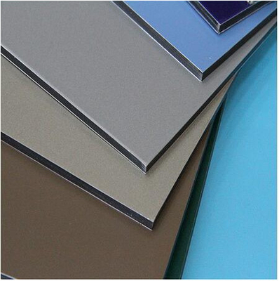 Sức mạnh xẻ hơn 7N/mm PVDF Aluminium Composite Panel Fireproof Grade B1/A2